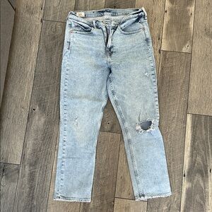 GAP Women's High Rise Jeans - Light Blue